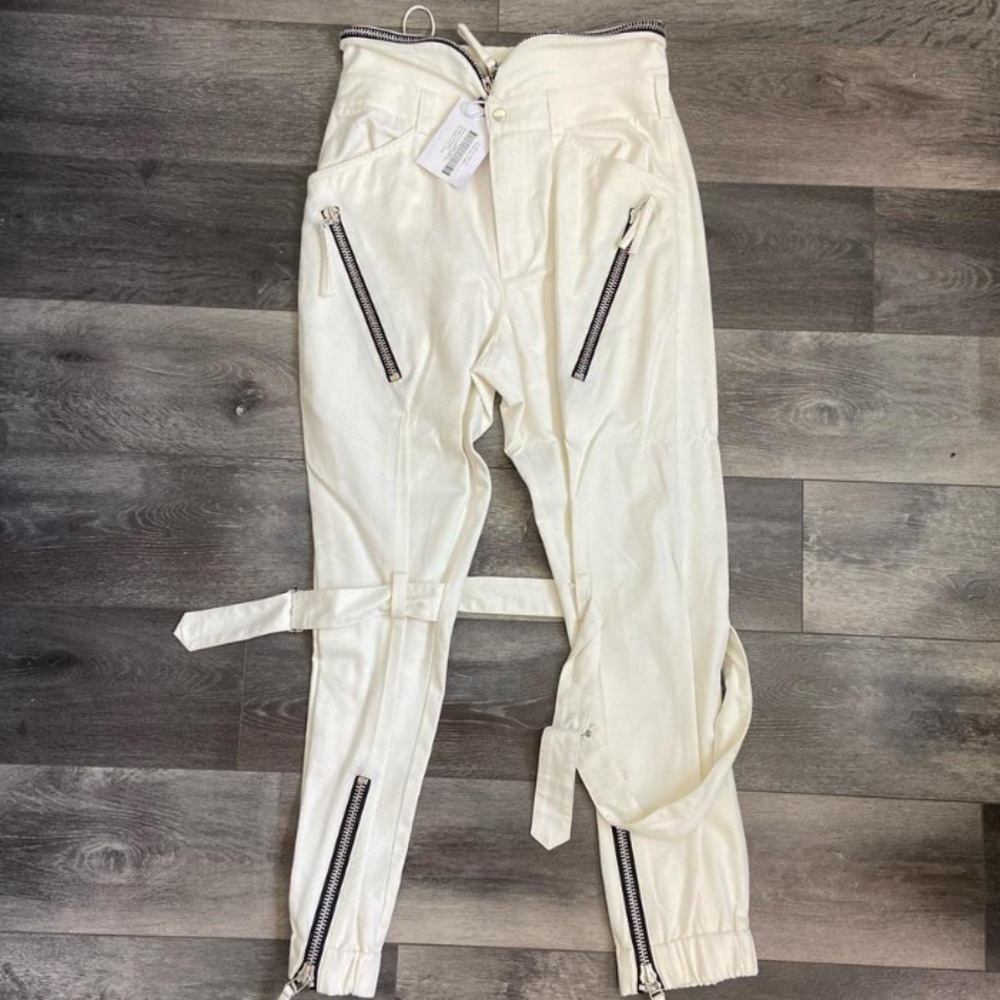 White Reinaldo Lourenco pants. With tag. Brand new.